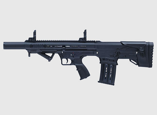 Taktikal Üzümlü Bullpup BPT-12 Siyah Şarjörlü Av Tüfeği 12 Kalibre 10+1