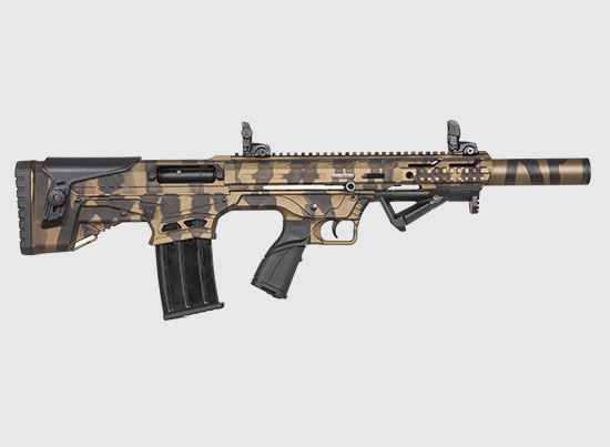 Taktikal Üzümlü Bullpup BPX-12 Bronz Şarjörlü Av Tüfeği 12 Kalibre 10+1