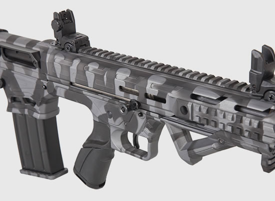 Taktikal Üzümlü Bullpup BPX-12 Gri Şarjörlü Av Tüfeği 12 Kalibre 10+1