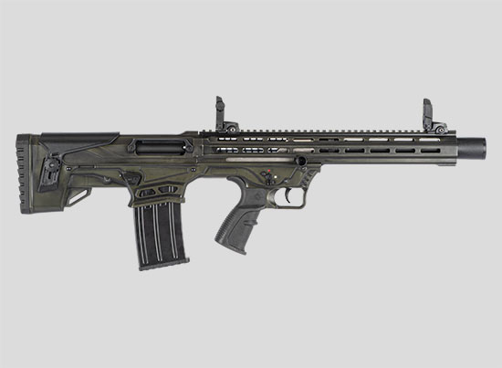 Taktikal Üzümlü Bullpup CPX-12 Yeşil Şarjörlü Av Tüfeği 12 Kalibre 10+1