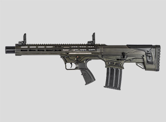 Taktikal Üzümlü Bullpup CPX-12 Yeşil Şarjörlü Av Tüfeği 12 Kalibre 10+1